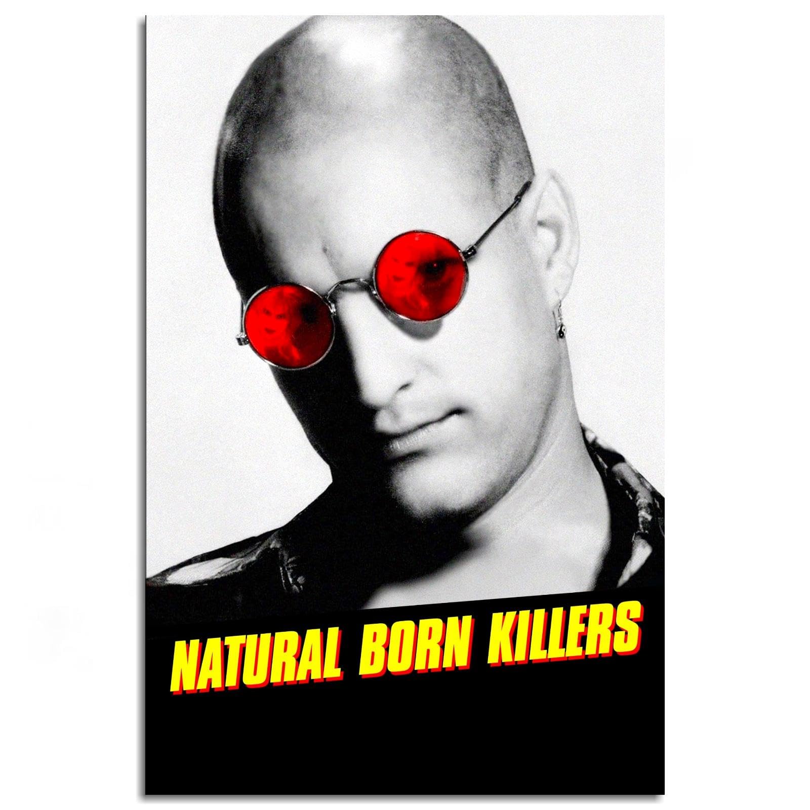 AISONSITE Natural Born Killers Movie Poster Wall Art Vintage Movie