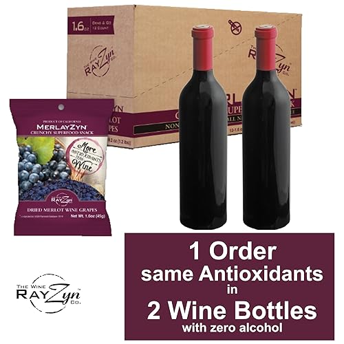 Miniatura 4 de Wine RayZyn MerlayZyn  Superalimento rico en antioxidantes de la naturaleza para un corazón y una vida saludables  Hecho de uvas secas de vino