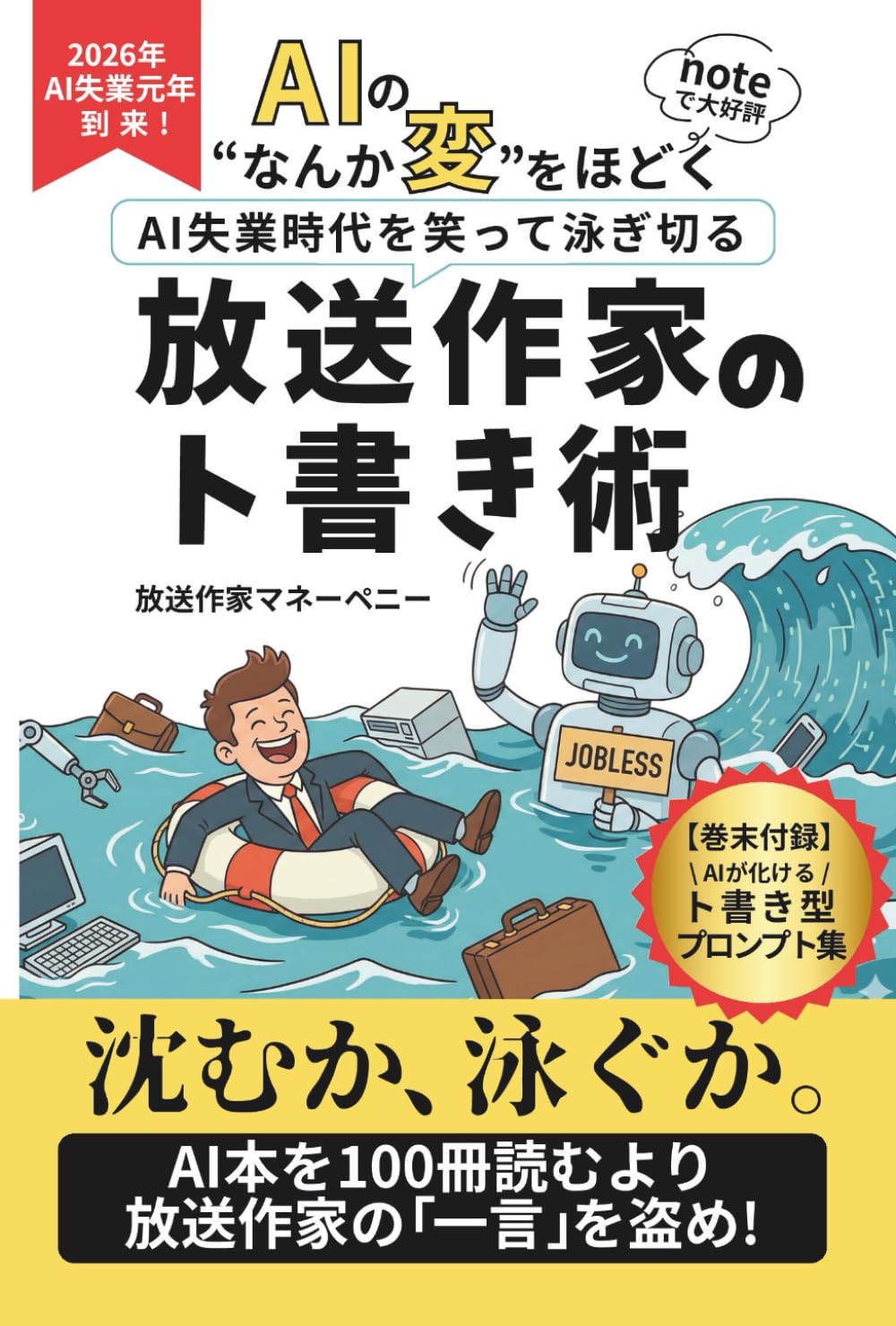 AIの”なんか変”をほどく: AI失業時代を笑って泳ぎ切る　放送作家のト書き術