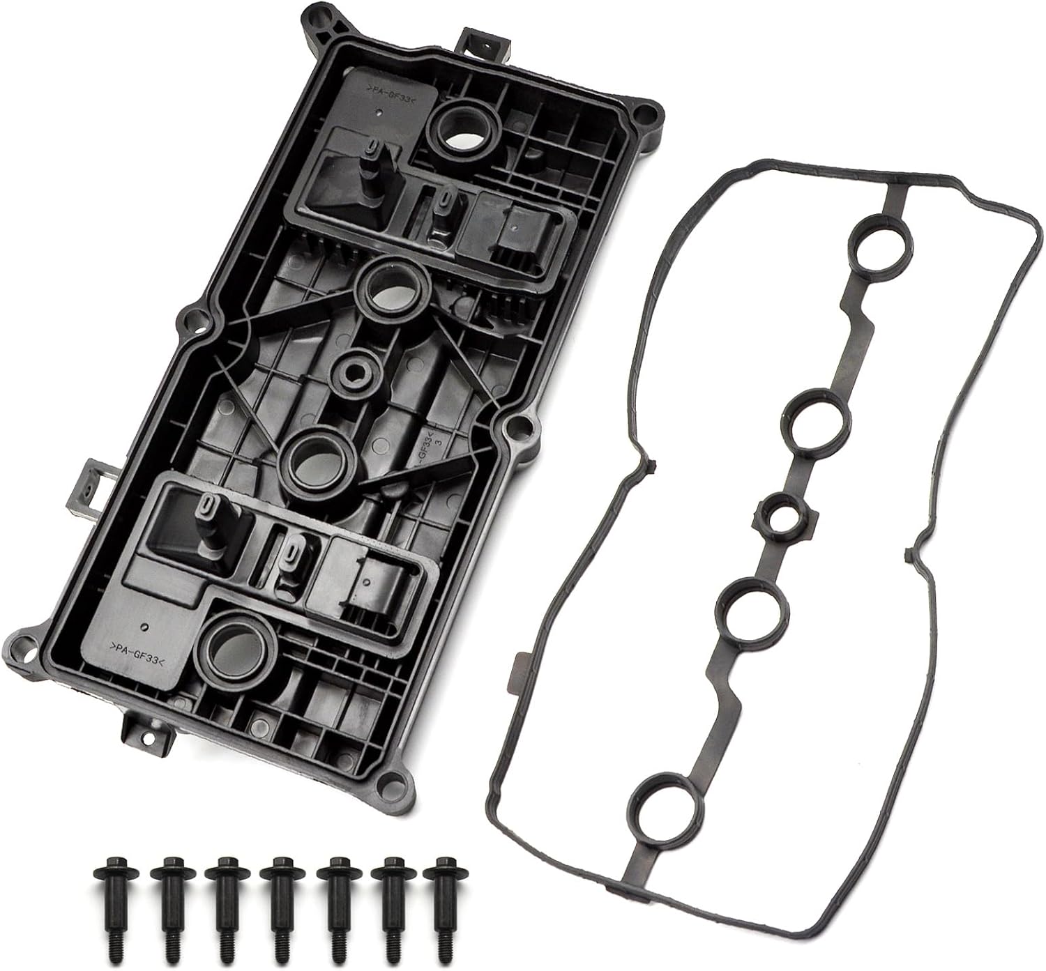 Engine Valve Cover with Gasket Compatible with Nissan Sentra 2007-2012 for NV200 2013-2017 L4 2.0L Replaces 13264-ET00B 13264-ET00A 13264-ET000