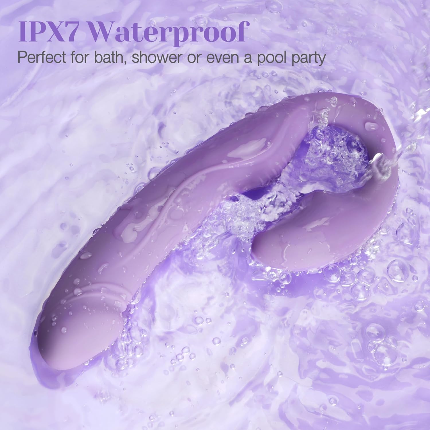 Tracy's Dog Strapless Strap-On Dildo Female Sex Toys, Velvety-Soft Double-Ended Anal Dildos, 10 Vibrations, Remote Control, Wearable G-Spot Vibrator Adult Toys for Women Lesbians & Couples (Cushify)