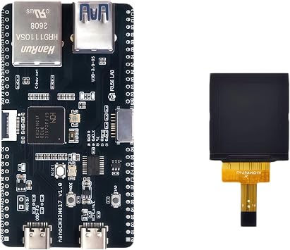 CH32H417 Mini System Board RISC-V Open Source Core Board USB 3 0 Ultra Fast 5Gbps SingleBoard+Screen