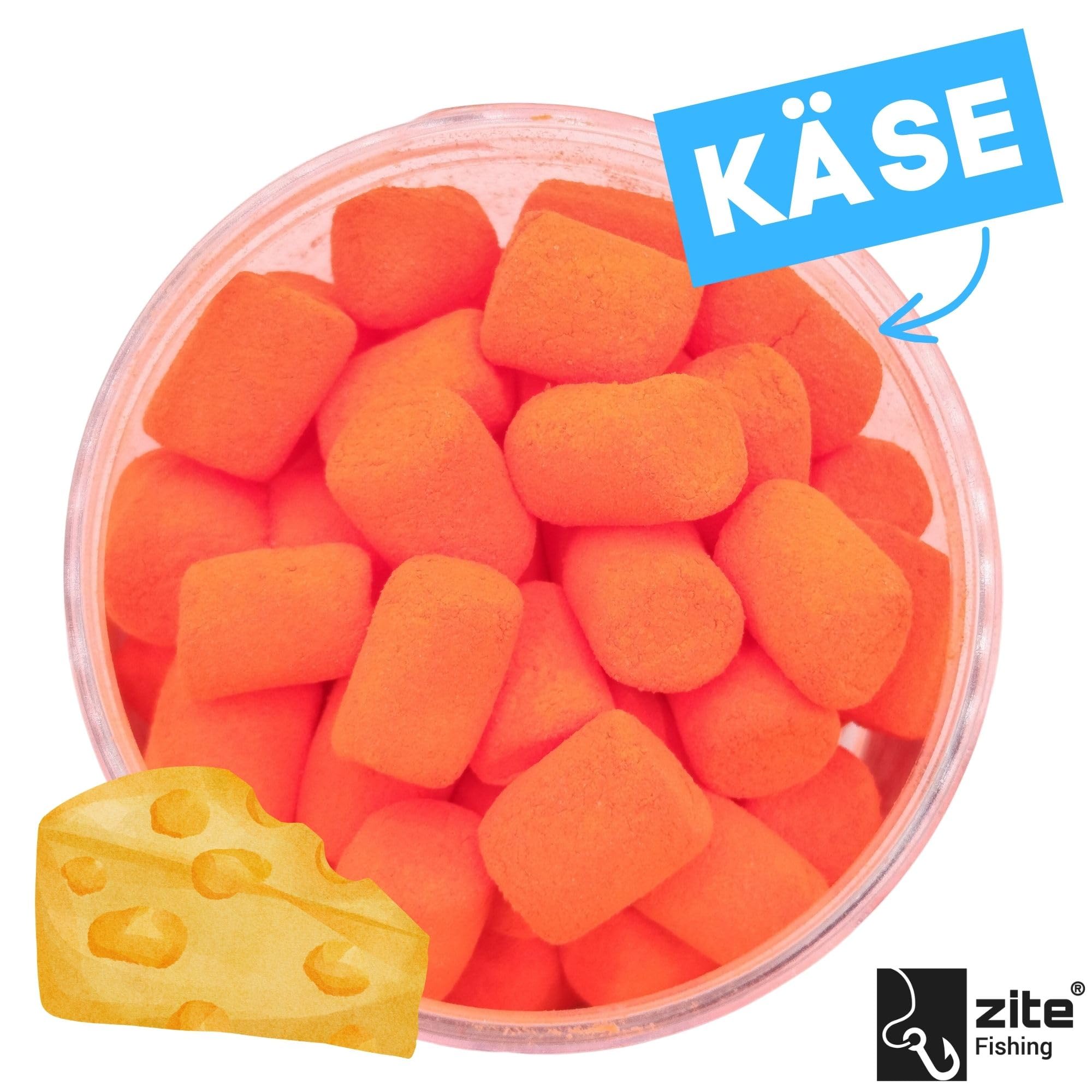 Zite Fishing Forellenköder Auftreibend XXL Set | Floating Forellen Angelköder | Troutmallows, Mighty Mag, Forellenteig, Bubbly Beads | Inklusive Bodentaster, Vorfachhaken & Mehr für Forellensee