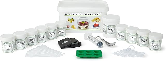 Special Ingredients Modern Gastronomy Kit (Ultimate Molecular Gastronomy and Modernist Cuisine Kit)