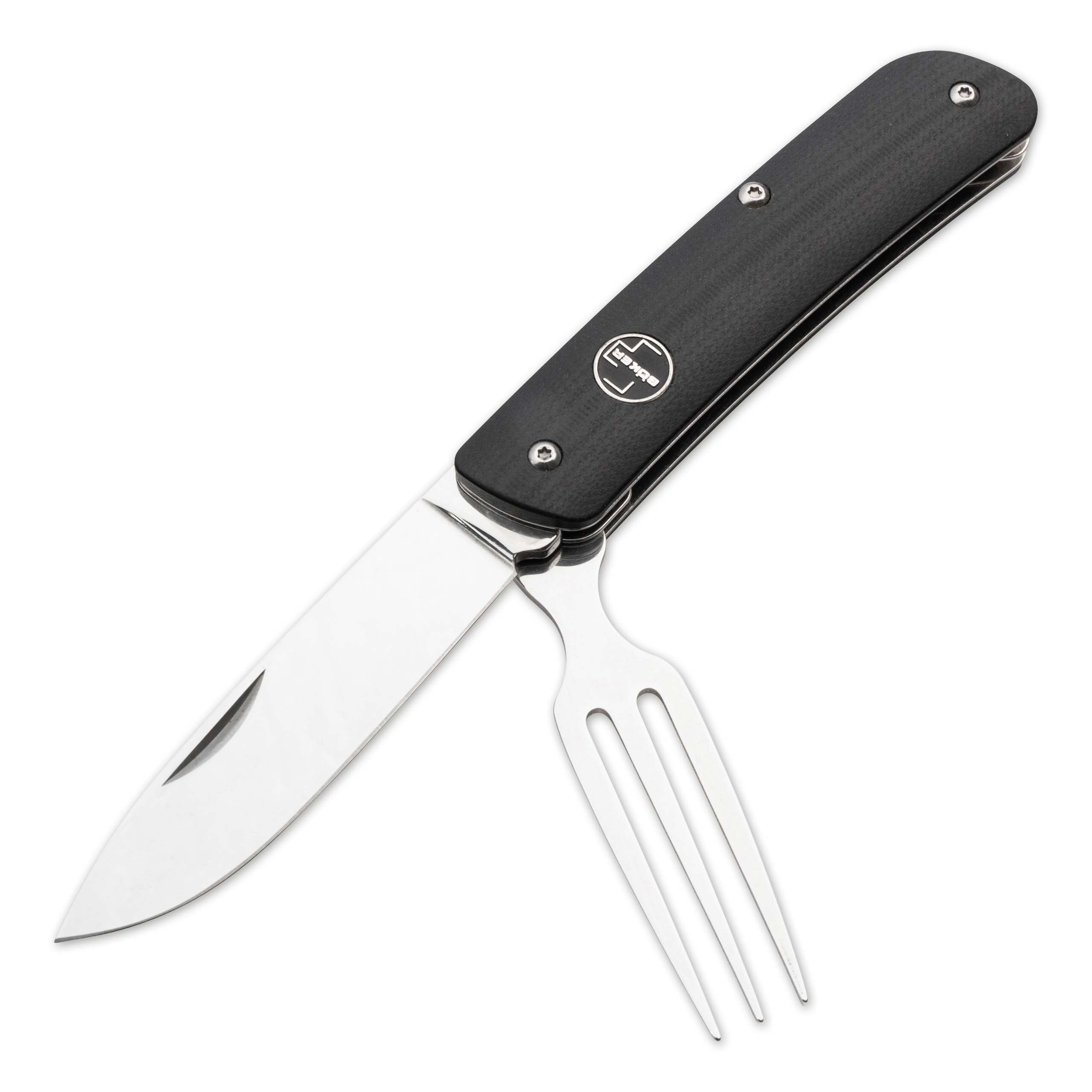 BÖKER PLUS® Tech Tool Fork - klappbares Camping-Besteck mit Gabel, EDC Multitool für Outdoor