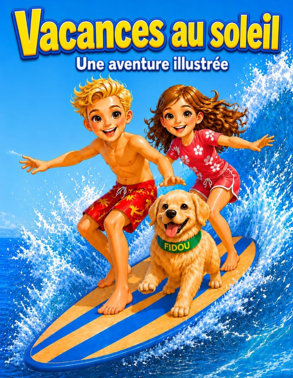 VACANCES AU SOLEIL: Une aventure Illustrée pour enfants