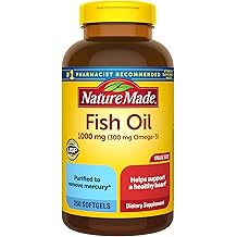 Nature Made Fish Oil, 300 mg Omega-3, 250-Count
