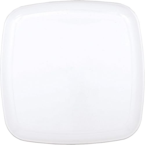 Vista 5 de amscan - 10132662 Amscan Party - Plato largo, 6 1/2 x 17 1/2 pulgadas, color blanco