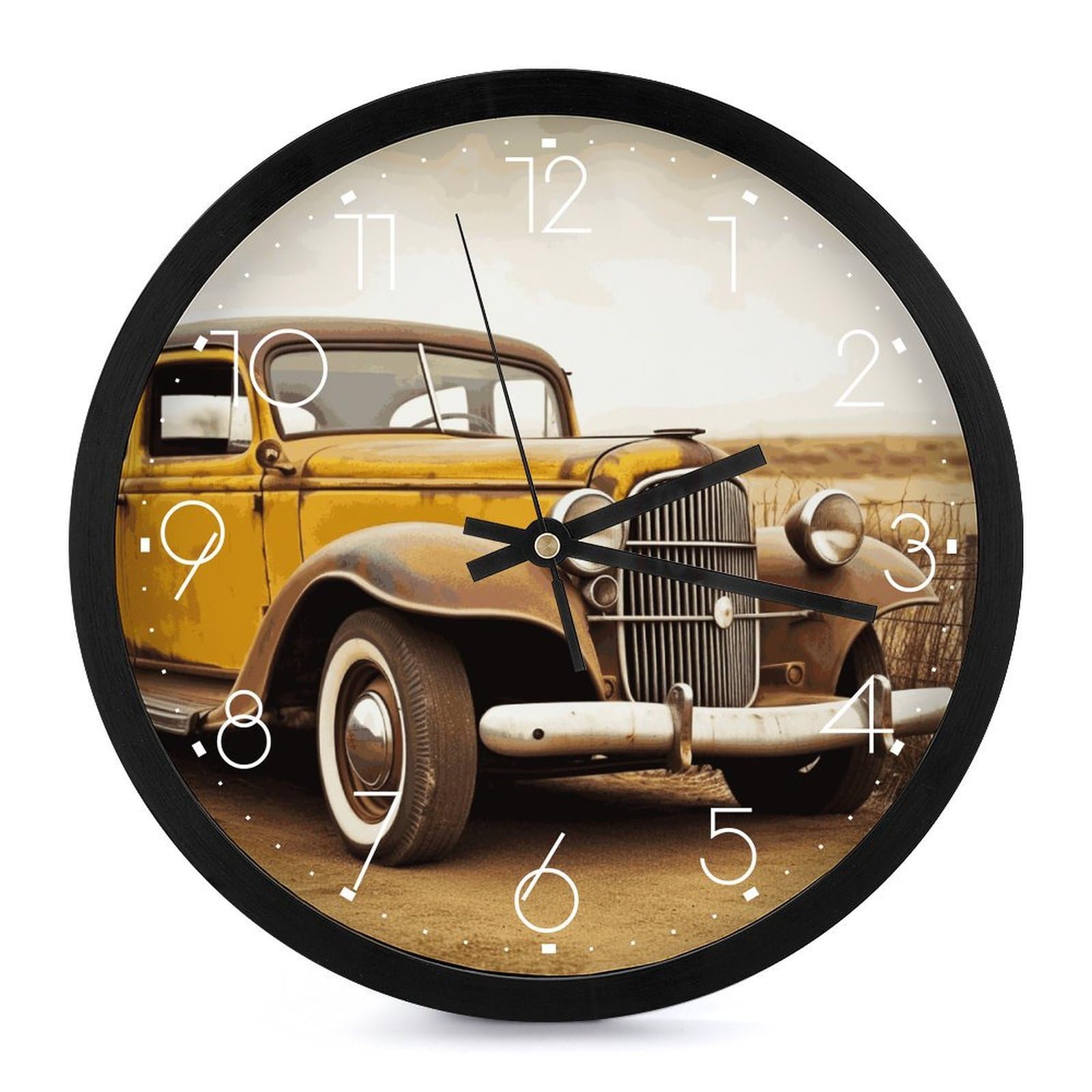 Horloge murale moderne à piles pour salon : l'esprit zen à la maison