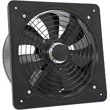 12" Explosion Proof Fan 125W Wall-Mounted Paint Booth Exhaust Fan Blower Axial Flow Exhaust Fan for Workshops, Basements, Warehouses 2800r/Min 2000m3/H