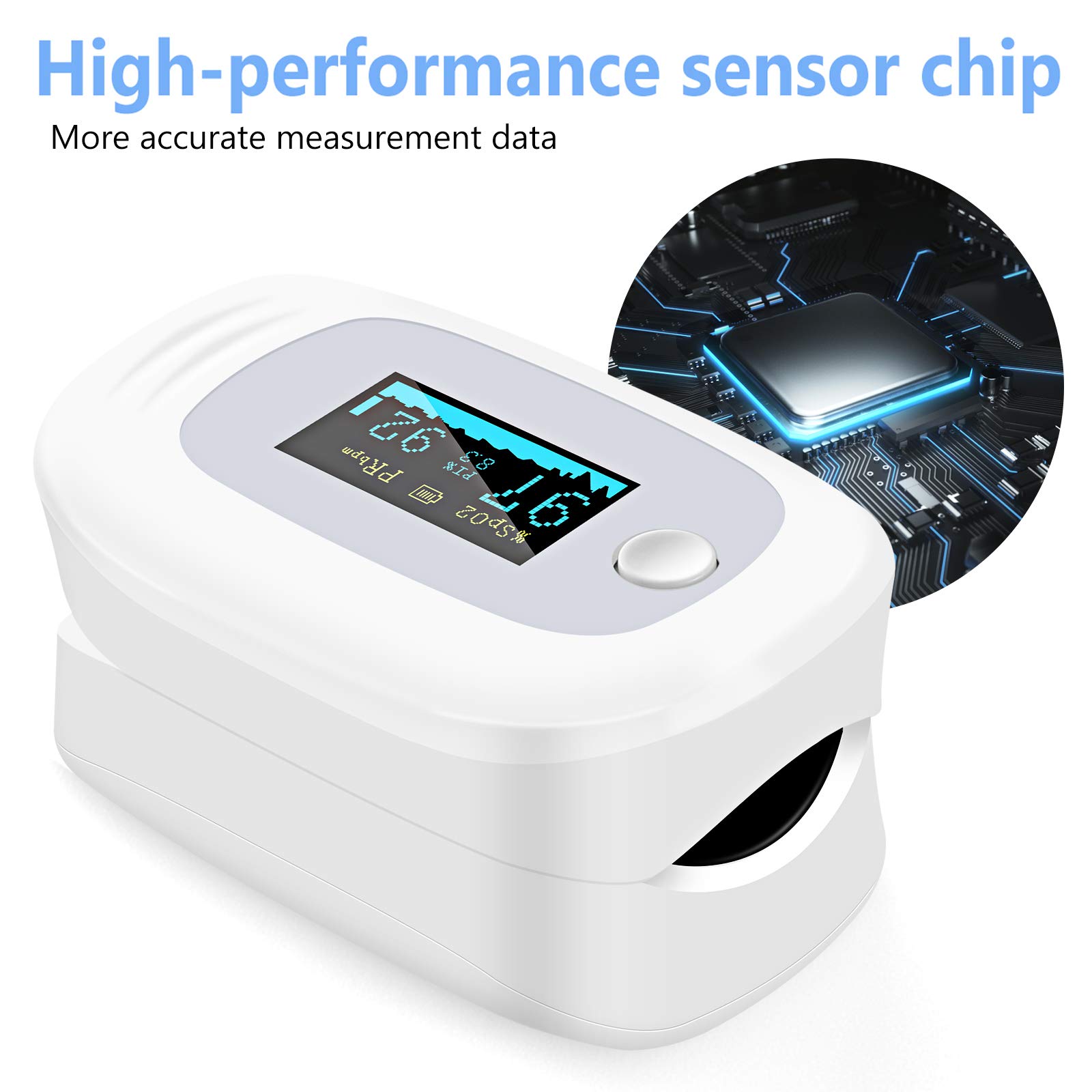 Pulse Oximeter NHS Approved UK, High Precision Pulse Oximeter Fingertip