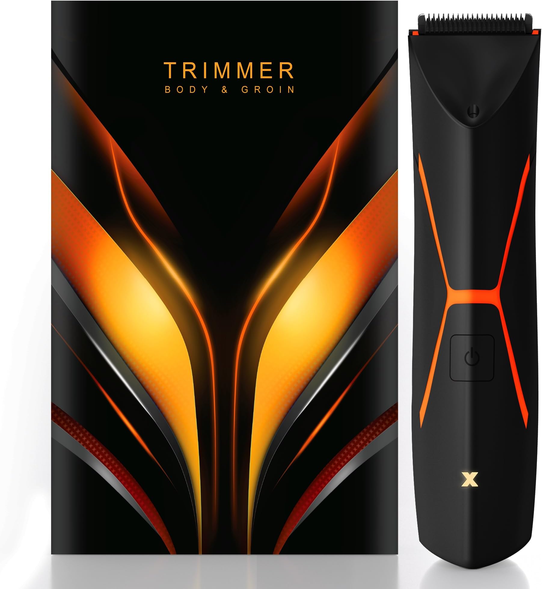 Amazon.com: Kibiy Unisex Body Hair Trimmer, Waterproof Electric Razor ...