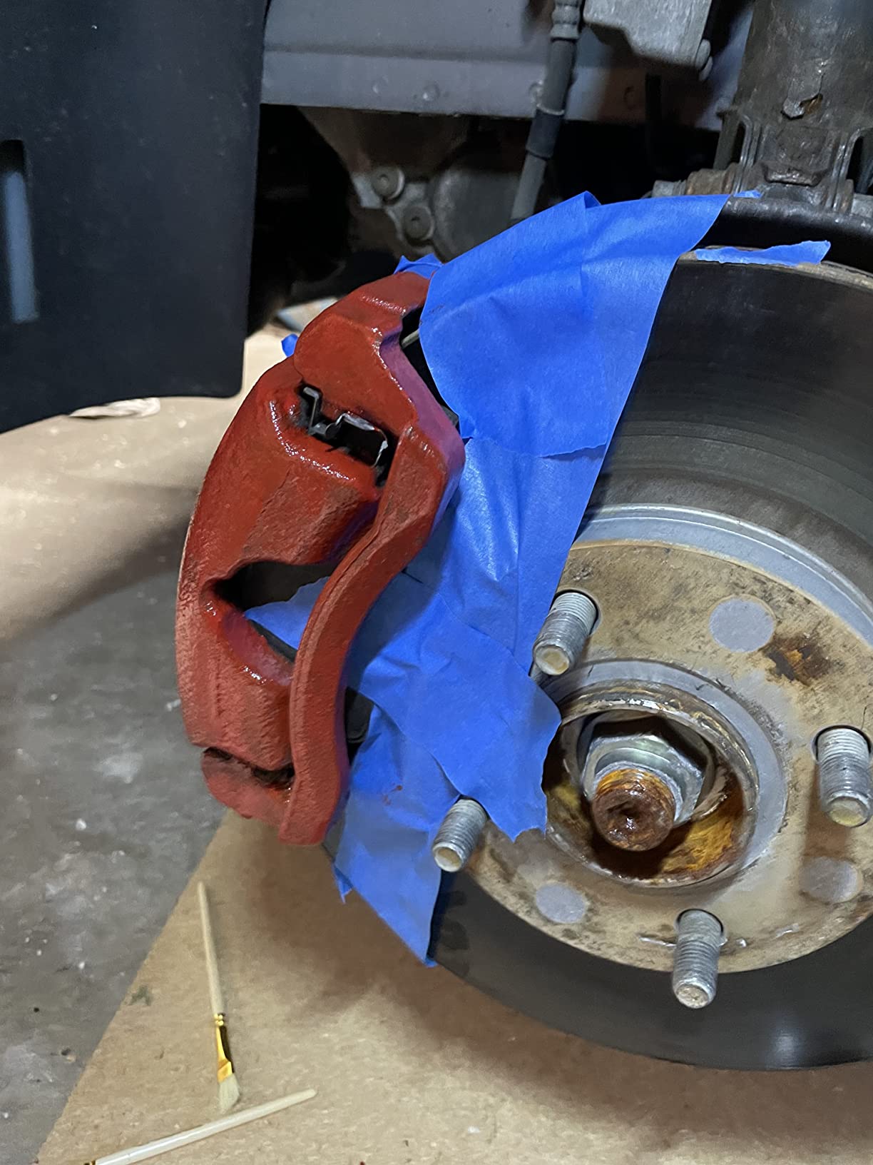 11/mo Finance G2 High Temperature Brake Caliper Paint System Set RED