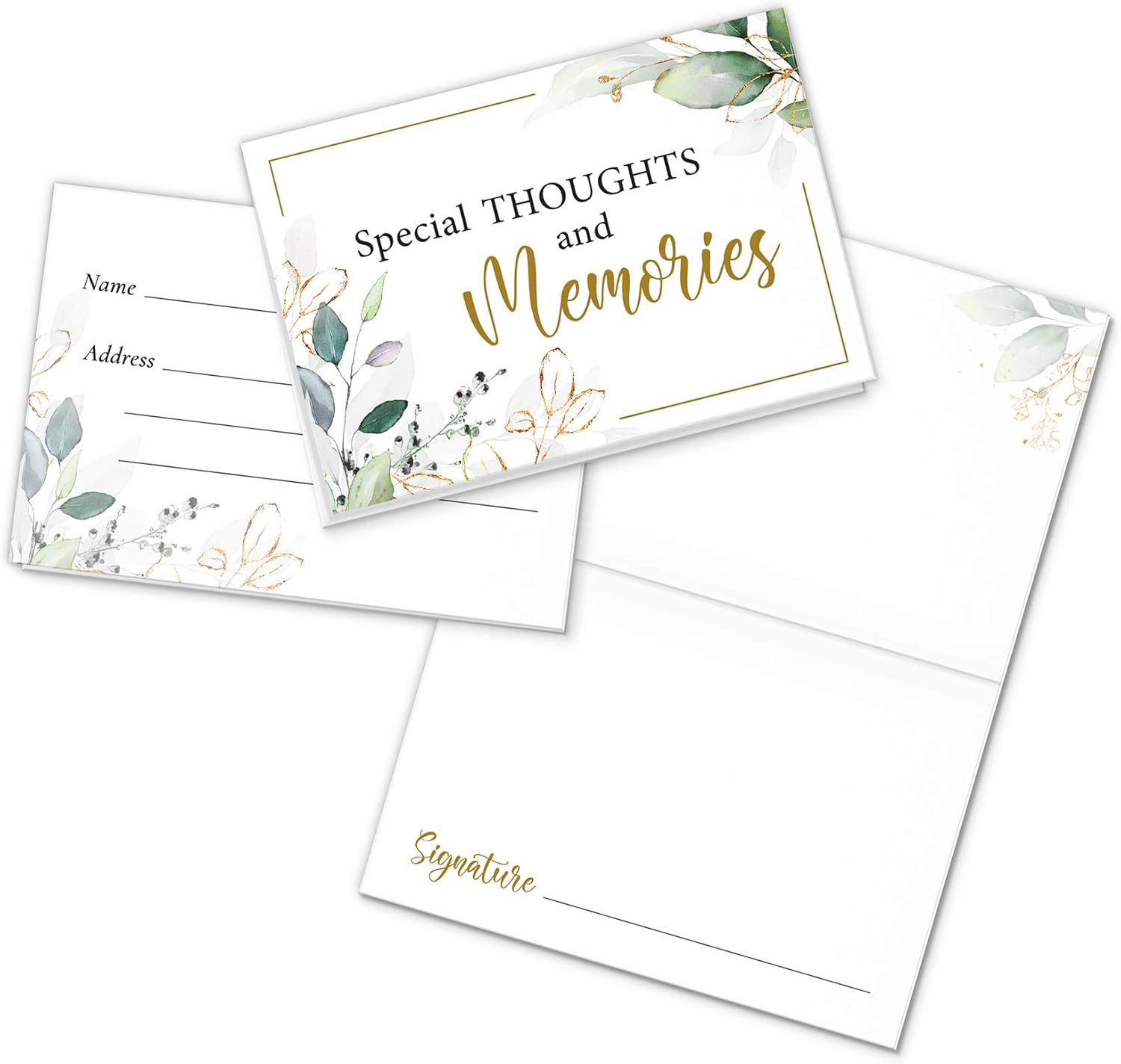 Lillian Rose Memorial Guest Book Alternative Sign in Set