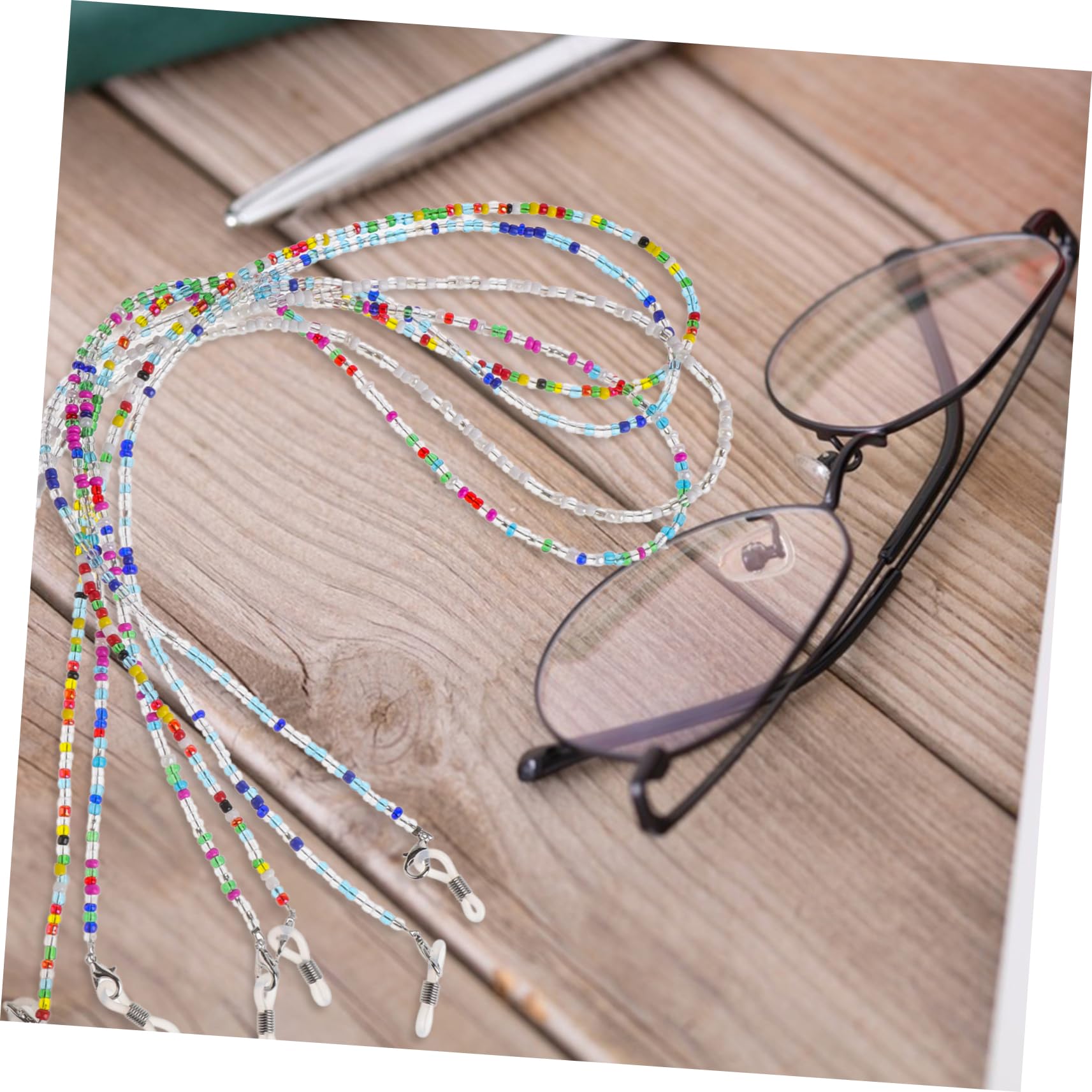 12 Stück Bunte Brillenkette Brillenhalter Brillenband Brillenkette Brillenhalter Um Den Hals Brillenhalter Um Den Hals Brillenband Sonnenbrillenband