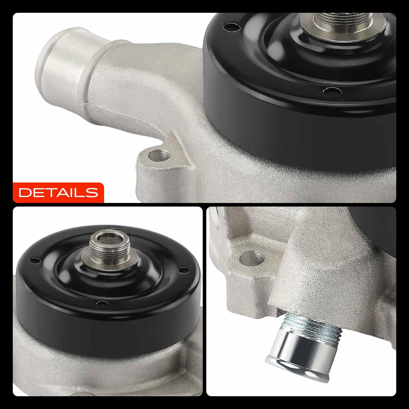 Frankberg Pompa acqua Liquido refrigerante Compatibile con Grand Cherokee I ZG ZJ 5.9i 4x4 Durango DN 5.9 Grand Cherokee I ZG ZJ 5.2 LiConed 4x4 Dakota 3.9 AWD Durango DN 5.2 Replace# 53020280,AW7160