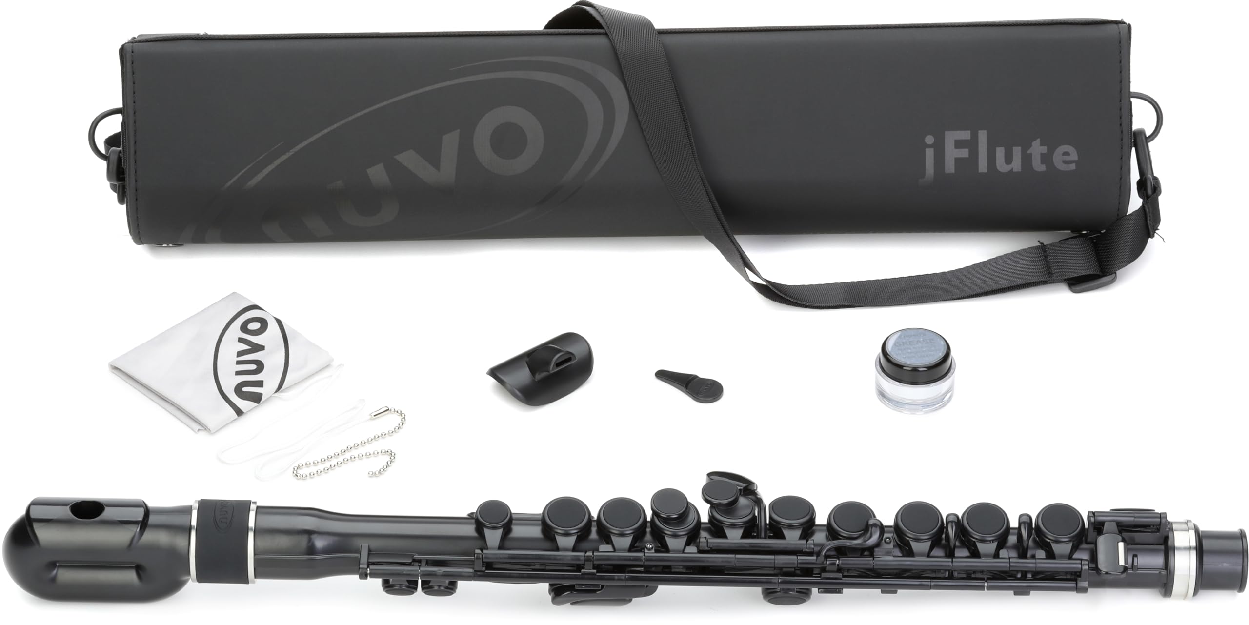 Amazon.co.jp: NUVO ヌーボ プラスチック製管楽器 フルート C調 jFlute