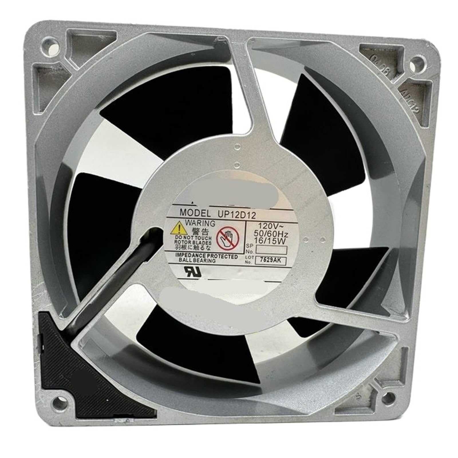 Lzikkgki One Color Up12d12 Ac 120V 16/15W 120X120x38mm Cooling Fan