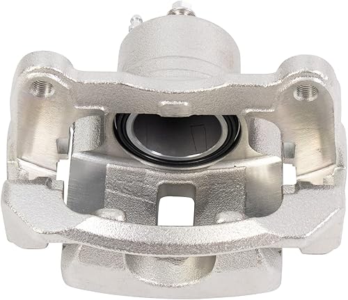 Miniatura 5 de TRQ Kit de pastillas de freno y rotor de rendimiento delantero Kit químico de freno Pastillas de freno Rotores de freno Cerámica Premium G-Coated