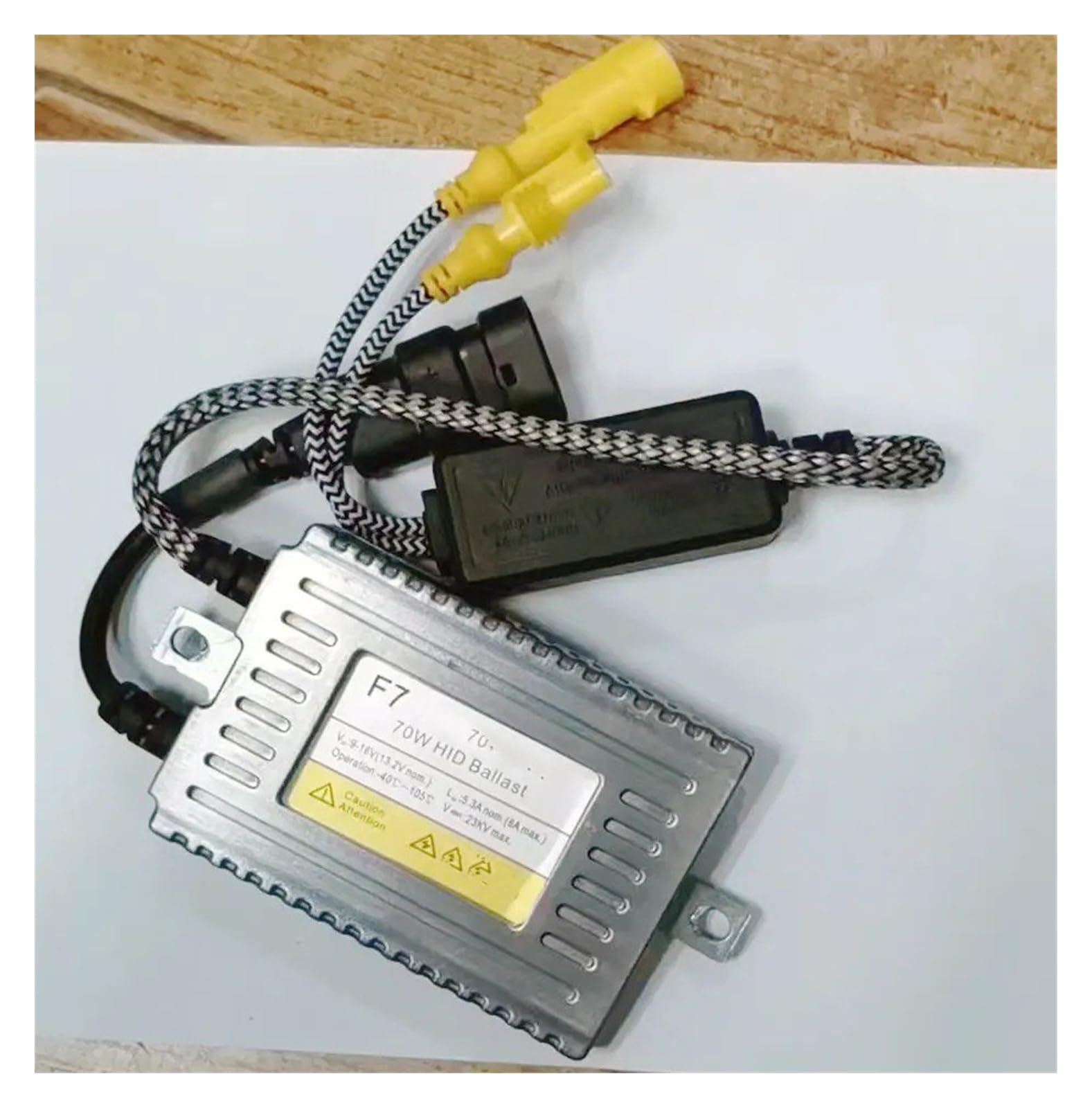 Xenon Ballast Hid Xenón 70W Bombilla HID 12V Kit De Faros Delanteros DLT F7 Lastre Brillante Y Rápido 4300K ​​6000K H7 H1 H11 HB3 HB4 D2H(1 Kit,8000K_H7)