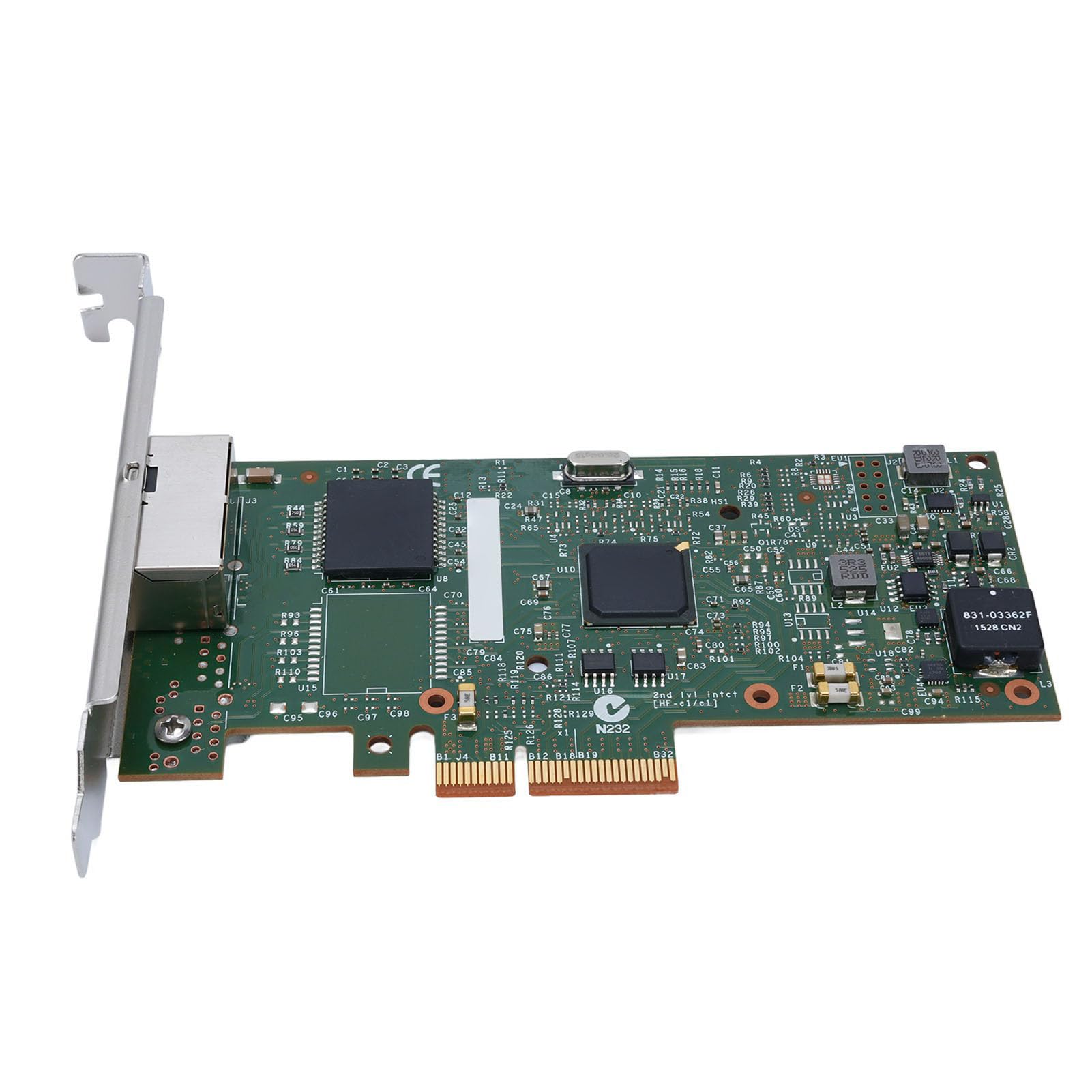 Jiawu Adattatore Server Ethernet PCIE I350-T2 Scheda di Rete Gigabit a Basso Consumo Energetico per Data Center 10 100 1000 Mbps