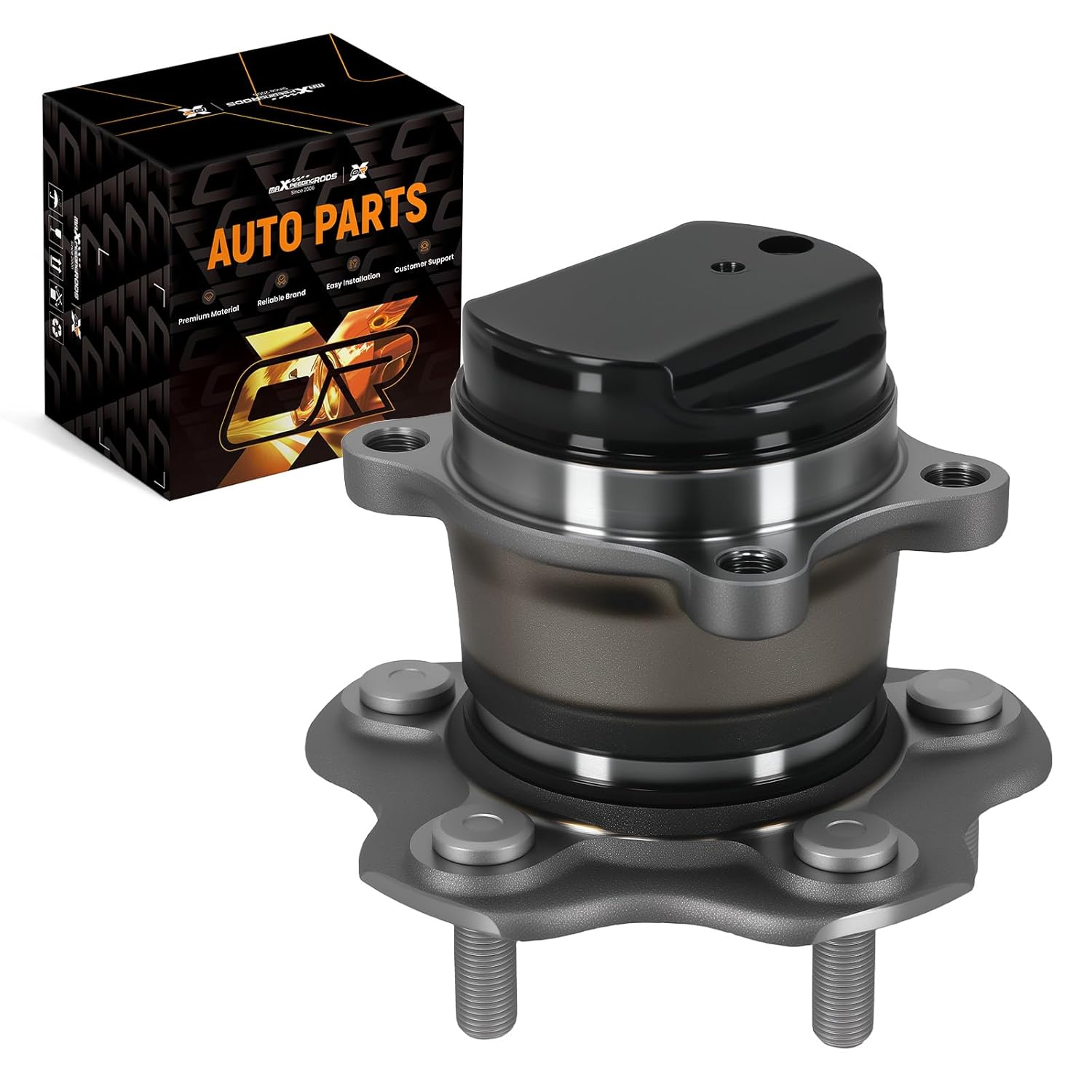 maXpeedingrods 512534 Rear Wheel Hub and Bearing Assembly for Nissan Rogue FWD 2014-2019, for Nissan Rogue Sport FWD 2017-2019 5-Lug