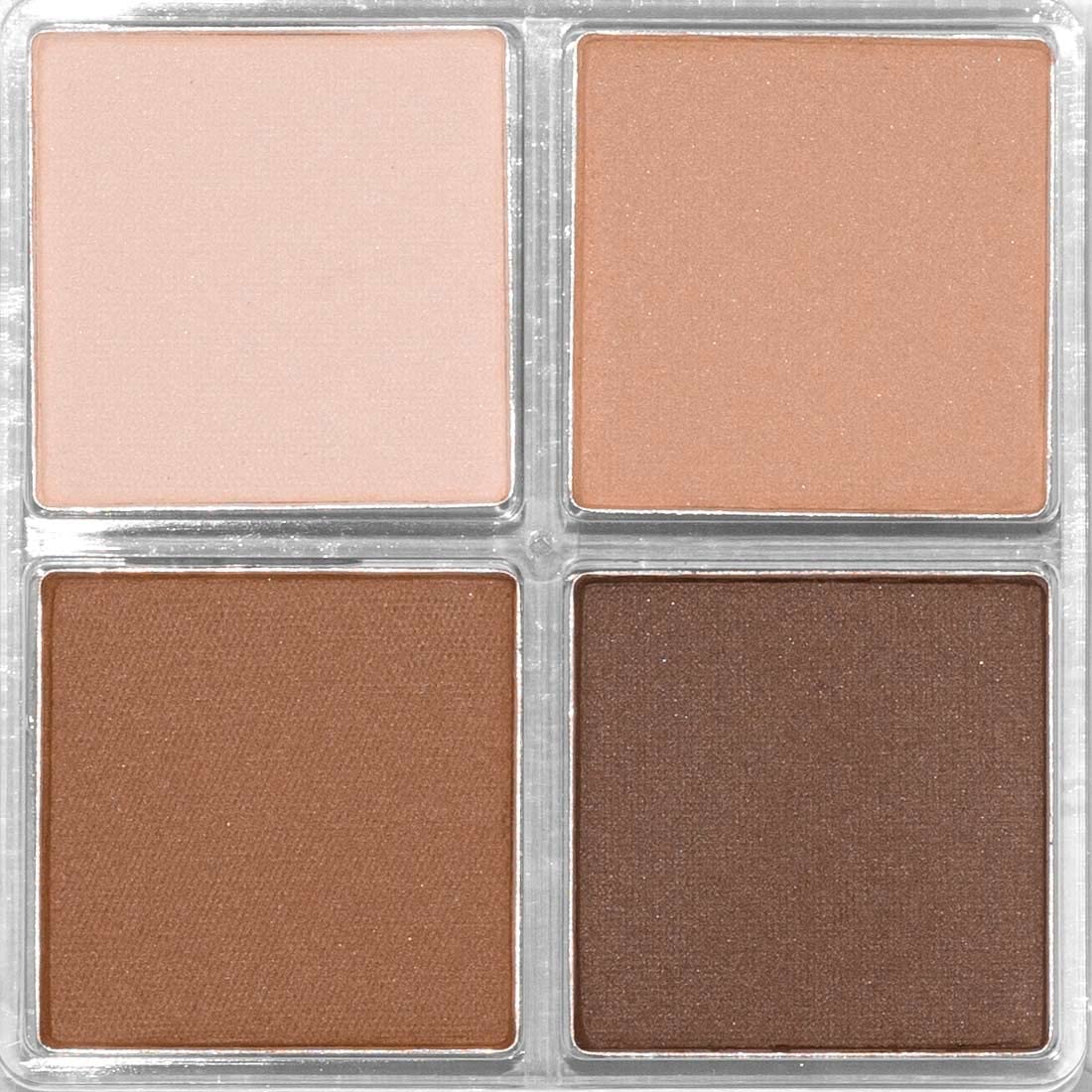 Palladio Eyeshadow Quads, Velvety Pigmented Blendable Matte, Metallic & Shimmer Finishes, Creamy Formula, Four Way Quad Eye Shadow Palette, Talc-Free (Classy) - Image 2