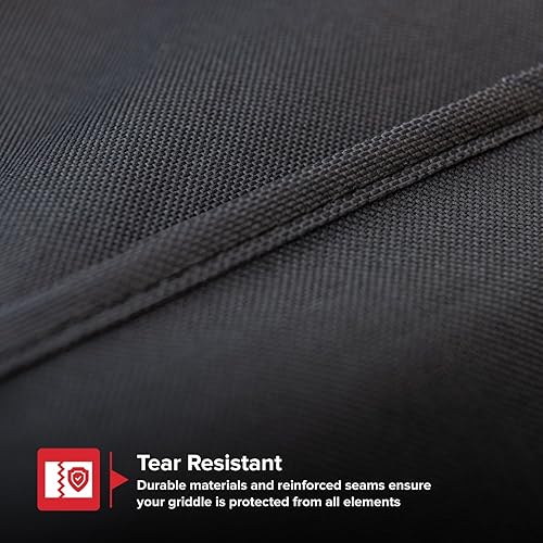 Miniatura 7 de Nexgrill - Funda de parrilla de 42 pulgadas, cubierta plana resistente al agua de servicio pesado con correa ajustable y ventilación, protección