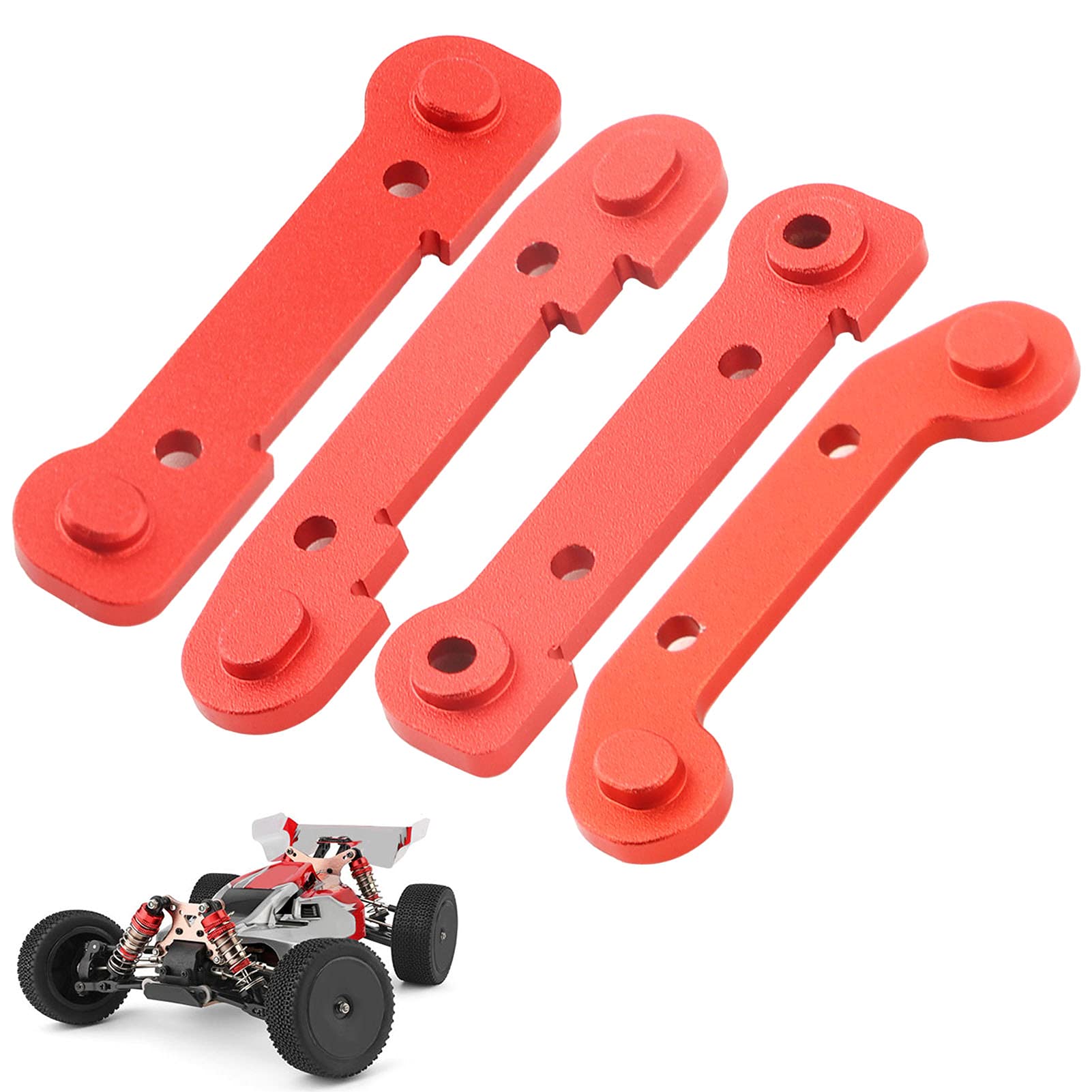 Bracci Oscillanti Rinforzati In Metallo Per WLtoys 144001 1/14 – 4 Pezzi Upgrade