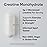 Sports Research Creatine Monohydrate Capsules - Supports Workout Recovery, Lean Muscle gain, Performance and Strength* - Non-GMO, Vegan Certified - 5g per Servings - 30 Servings