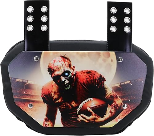 Football Back Plate, Lower Back Pads for Football Players, Rear Protector, Adult