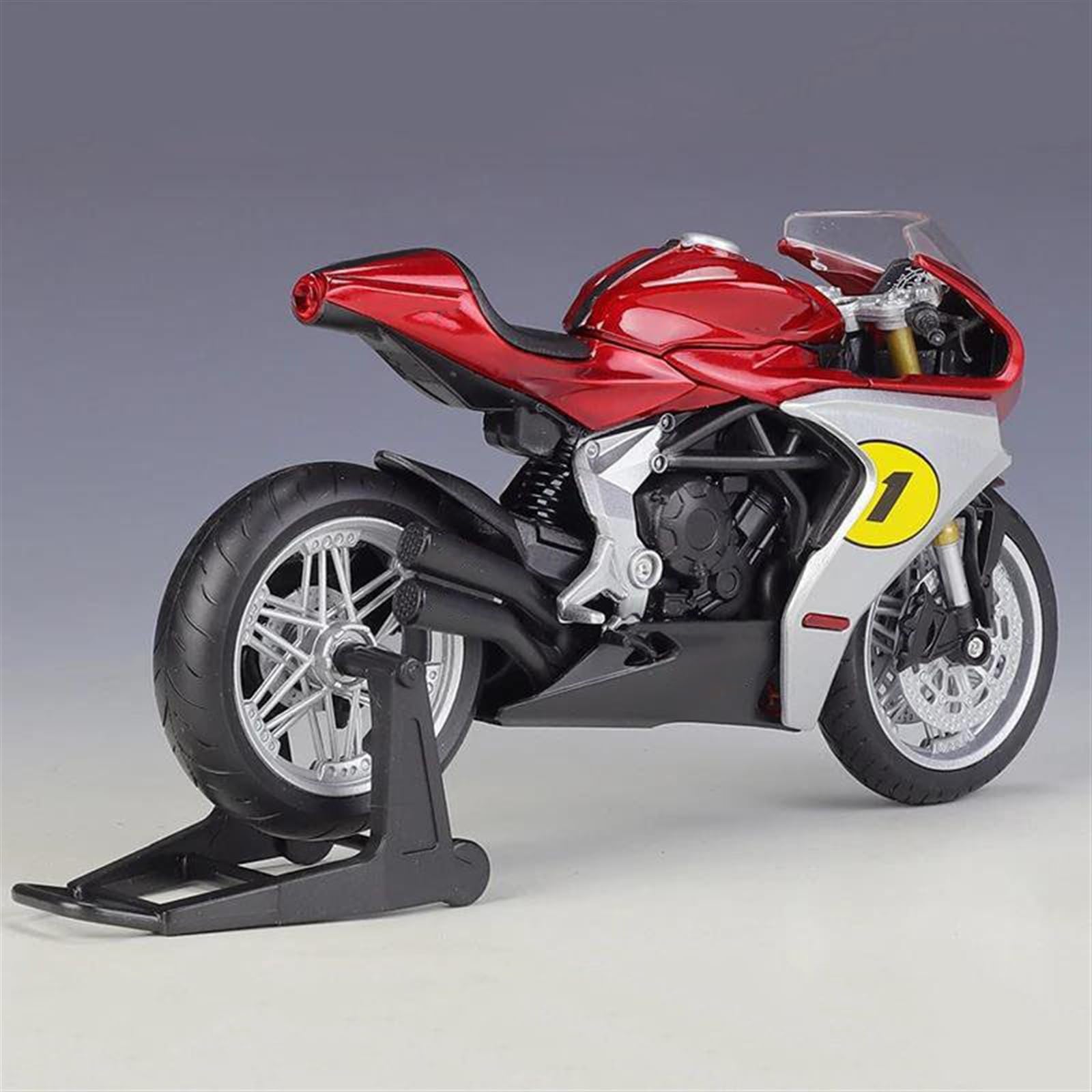 Modell 1:12 Für MV Agusta Für Superveloce Ago 2022 Simulation Legierung Motorrad Modell Stoßdämpfer Sammlung Spielzeugauto Geschenk