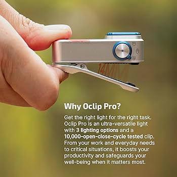 Amazon.com: OLIGHT Arkfeld Pro Rechargeable EDC Flat Flashlight