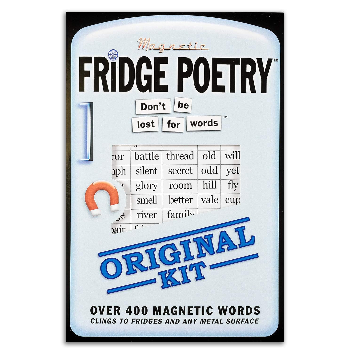 Fridge Poetry - ic Words ¦ Original Kit - Novelty Words Gift Present Poem Muse