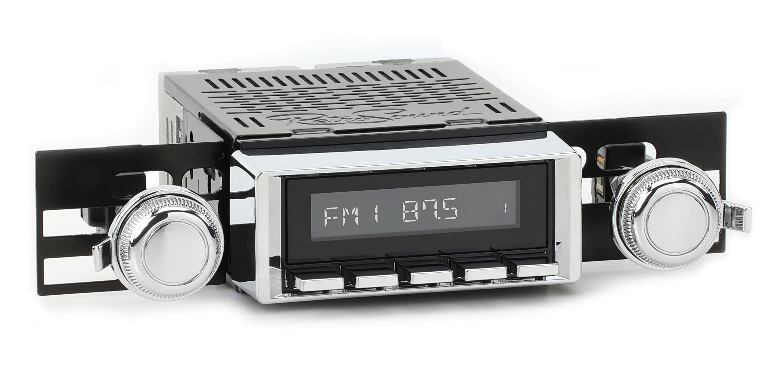 Retro Manufacturing LBC-115-121-03-73-B Long Beach Radio (1965-66 Chevrolet Full Size Impala, Bel Air, Caprice, Biscayne or Station Wagon)