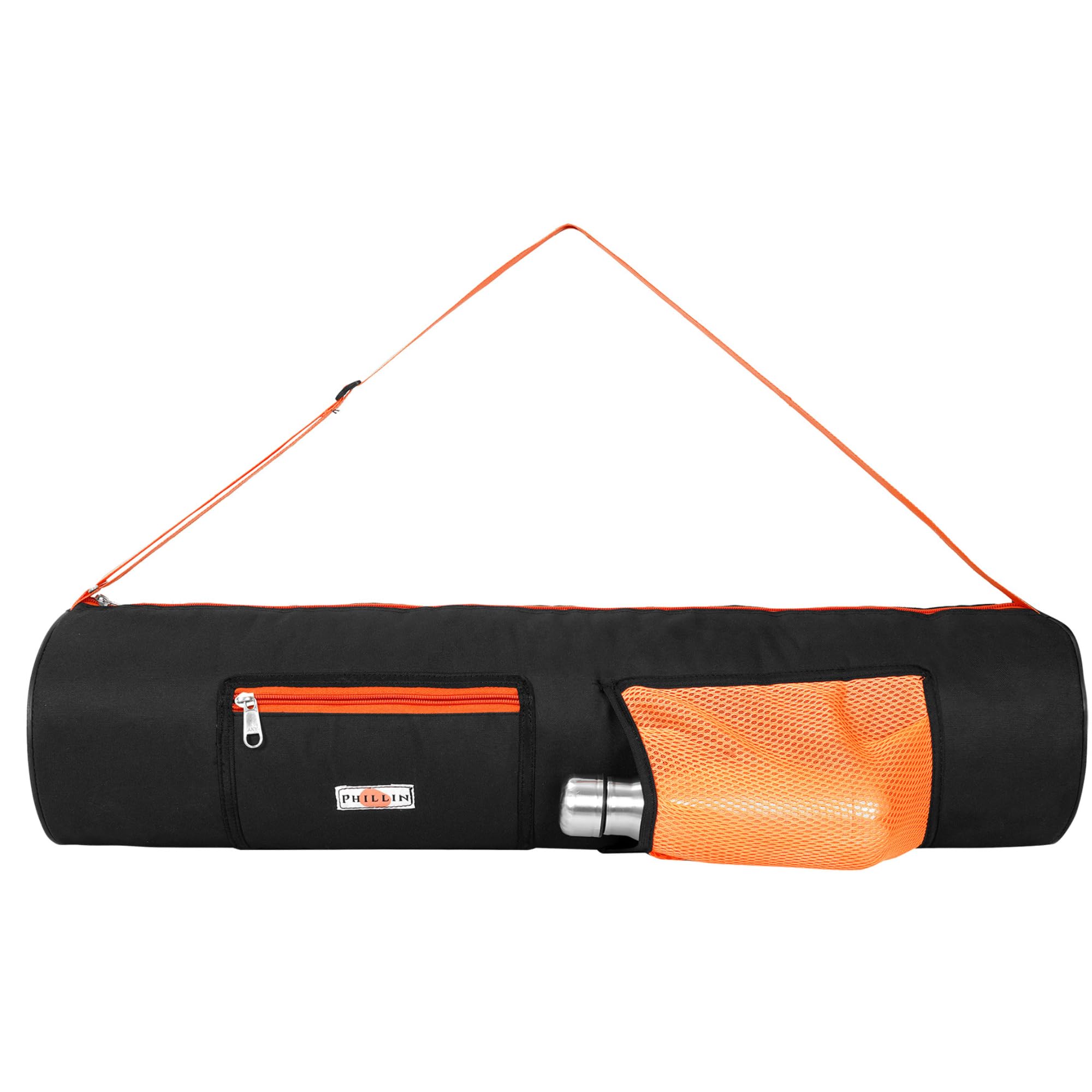PHILLIN Yoga Mat Cover Bag with Adjustable Shoulder Strap Waterproof Yoga Mats Carry Bags fit for 4mm to 8 mm Yoga Mat for Women and Men Zipper Yoga Mat Bag for Meditation Mat (B0CVB5JHY1) Amazon Price History, Amazon Price Tracker