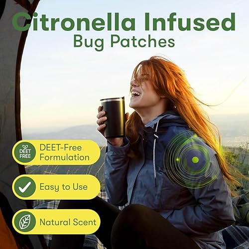 Miniatura 5 de BugMD Squito Stickers Mosquito Repellent Patch Stickers for Adult (78 Pack), Safe and Effective Insect Repellent Patches for Adults Toddlers, Kids