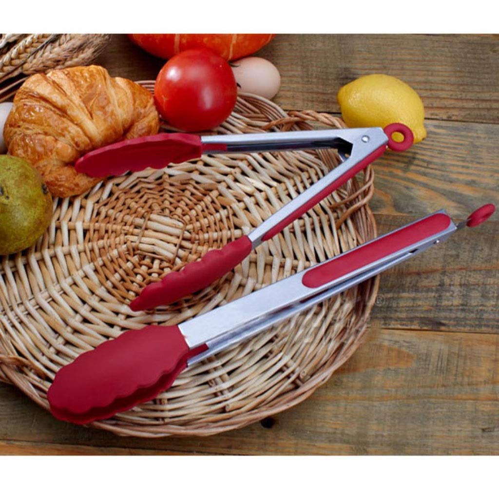 Spatola per wok 10 pezzi in silicone Utensili da cucina Set antiaderente Spatola Cucchiaio set alimentari morsetto Frullino cucina attrezzo della famiglia cottura spatola da cucina ( Color : A )