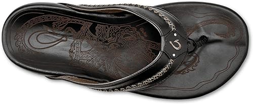 Miniatura 5 de OLUKAI Men's Mea Ola Leather Beach Sandals