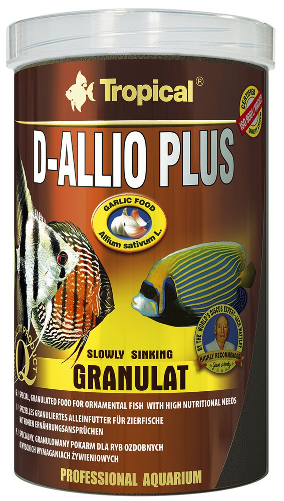 Tropical D-ALLIO PLUS GRANULAT 10L / 6kg - multi-ingredient granules with garlic for discus and high-nutritional fish
