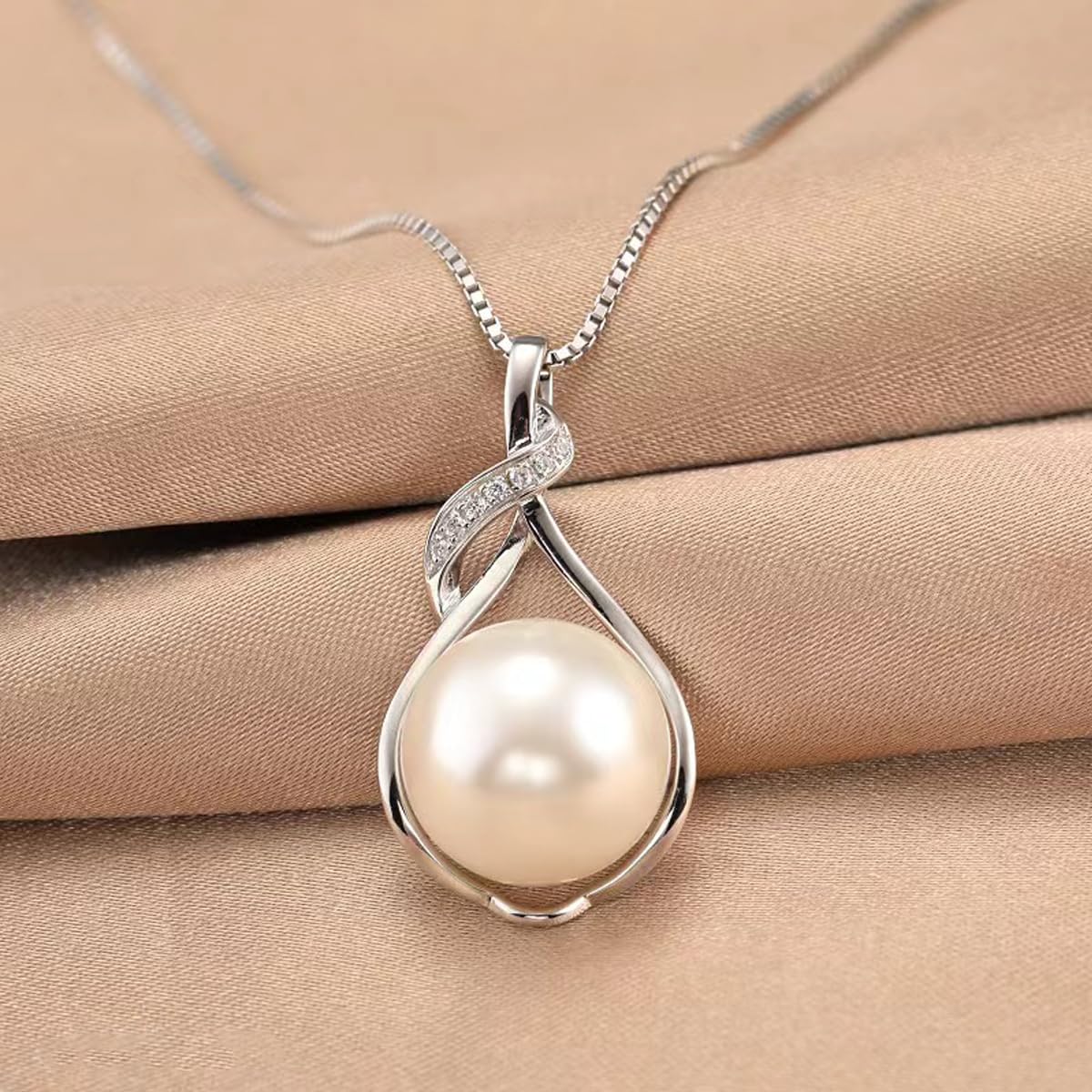 Geschenke für Frauen: Perlenkette Schmuck für Weihnachten, Muttertag, Valentinstag, Jubiläum, Hochzeit, Geburtstag - Geschenk für Frau oder Freundin