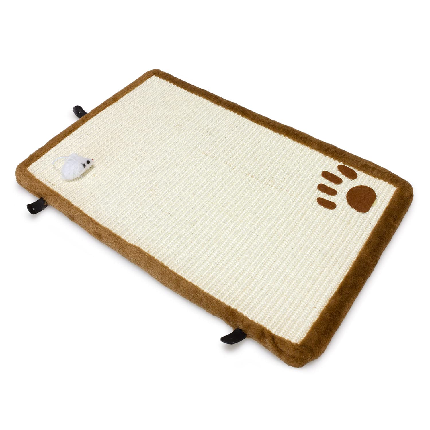 Arquivet Rascador para Gatos - Alfombra Arañador, Afilador de Uñas, Rasca Uñas - Mejores Rascadores para Casa - 56 x 36 cm