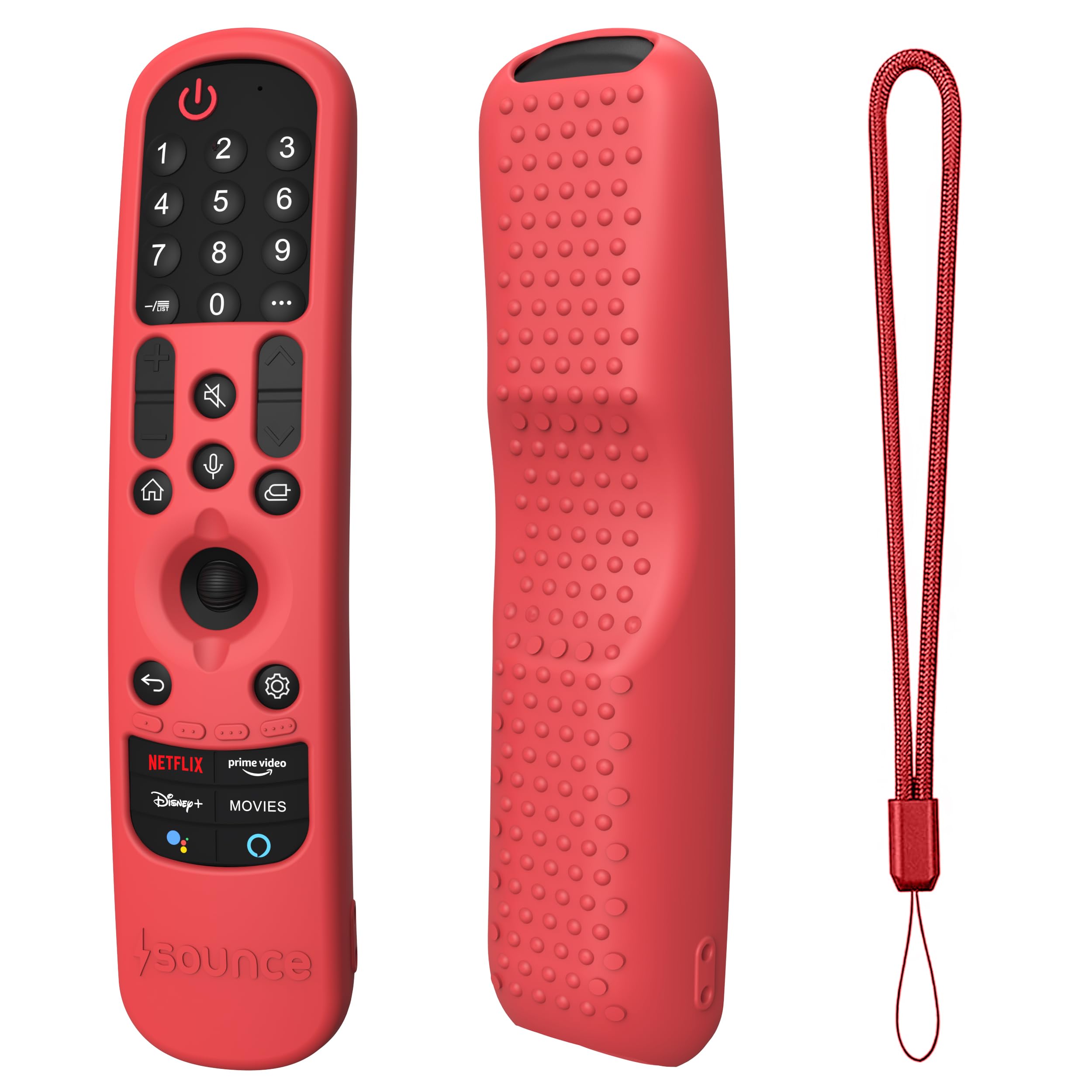 Sounce Sony Bravia RMF-TX910U Remote Cover Silicone Case, Grey — Amazon image 19