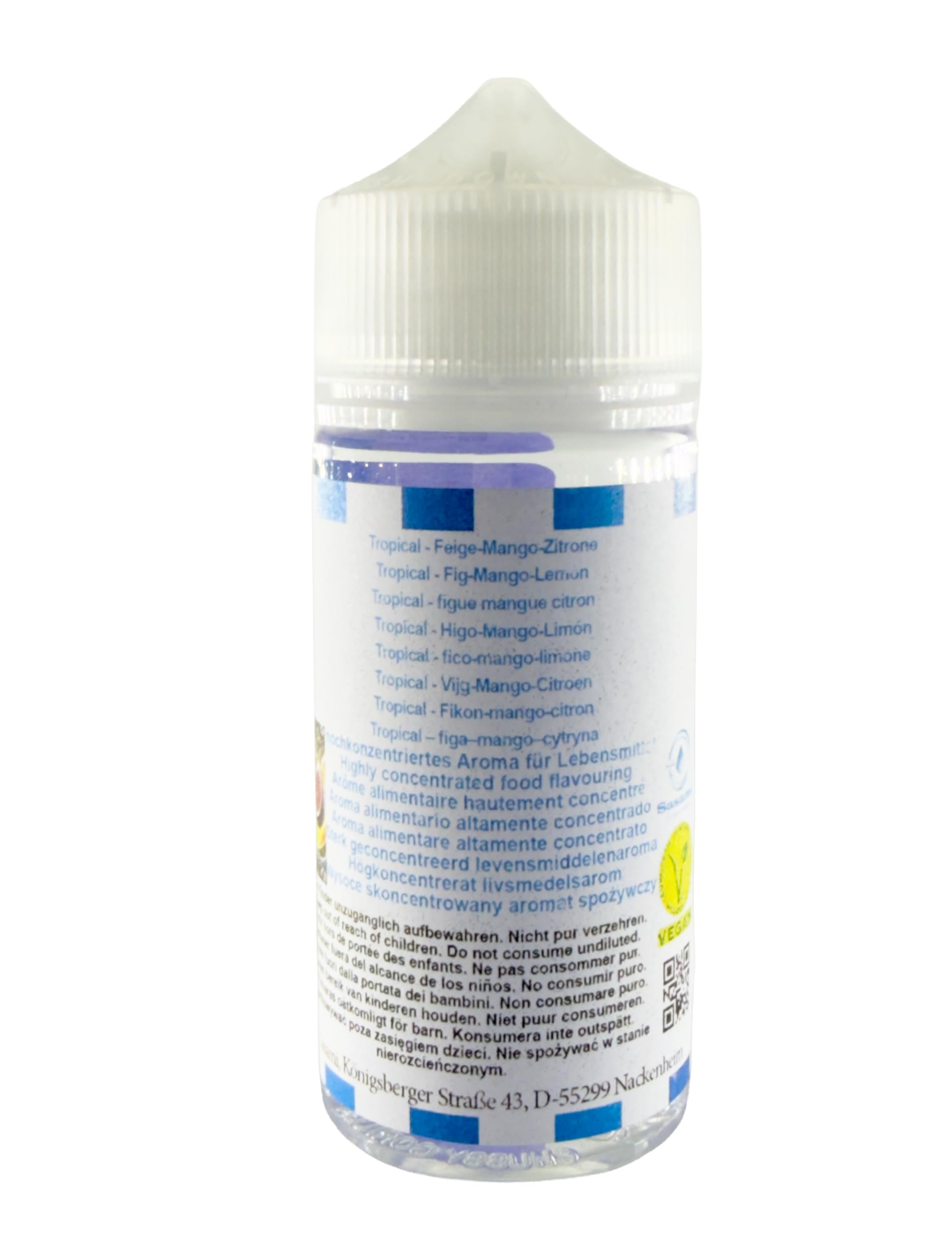 Tropical – figa–mango–cytryna aromat koncentrat – Wegański – Sasami – 100ml