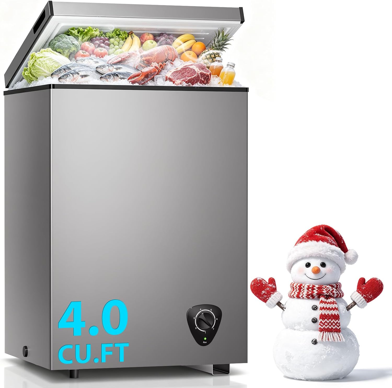 Climate Choice 4.0 Cu.Ft Chest Freezer