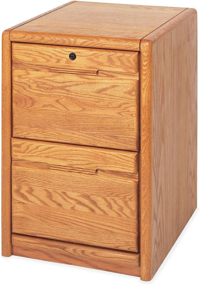 Martin Furniture Contemporary 2 Drawer File Cabinet, Fully Assembled