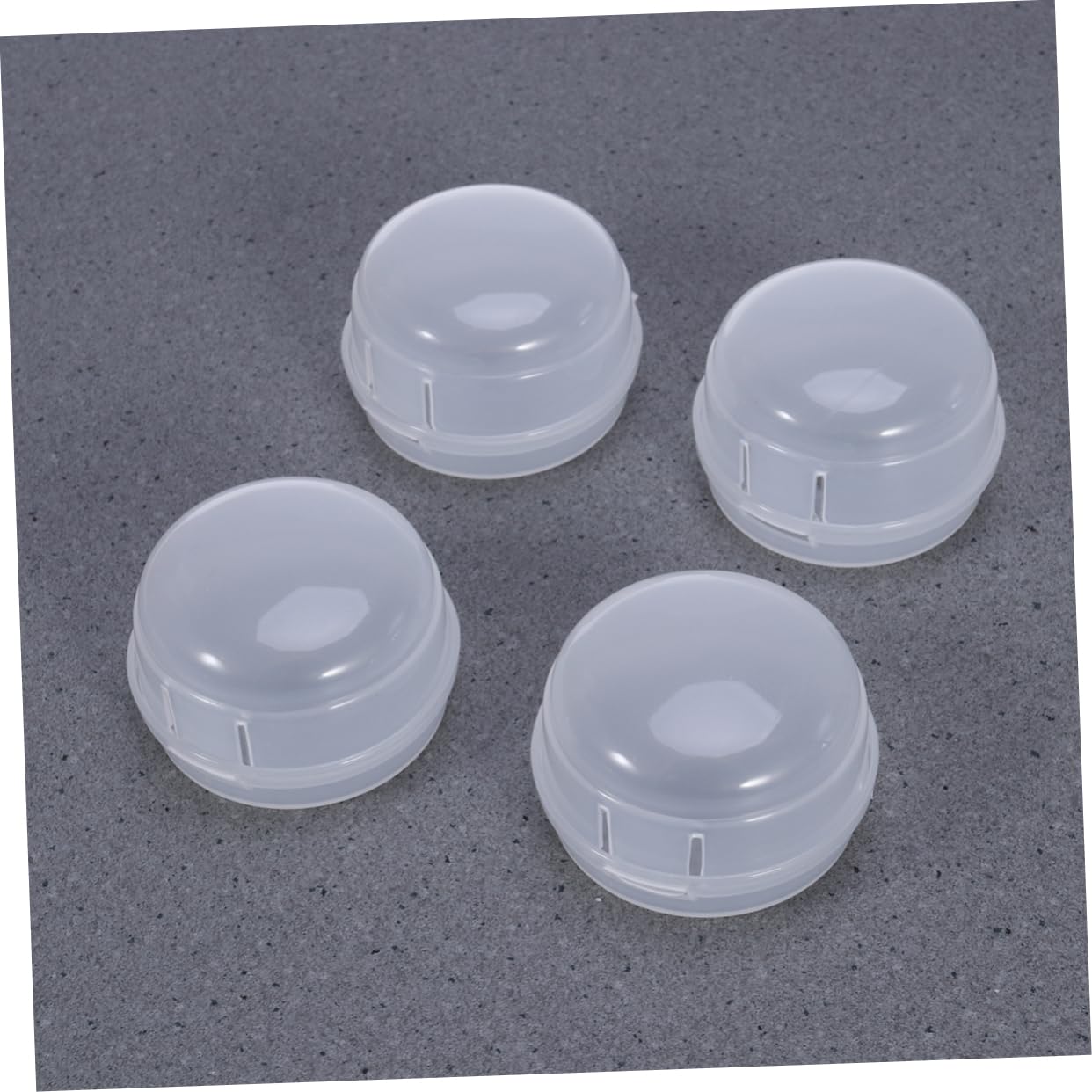 HEMOTON Gas Protector 4pcs Safety Stove Knob Covers Fit Most Stoves Plastic 12x5x3cm/4.7x2.0x1.2inch
