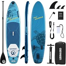 Inflatable Stand-Up Paddle Boards   Available 32"/33"/34" Widths Inflatable Paddle Board with SUP Accessories, Camera Mount, Basic All-Around SUP Board for All Skill Levels, Up to 450lbs