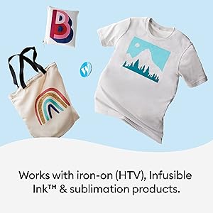 Cricut EasyPress 3 | 22.5cm x 22.5cm Hot Plate | Heats up to 205^0C | Bluetooth Heat Press for Iron on Vinyl (HTV), Infusible Ink and Sublimation