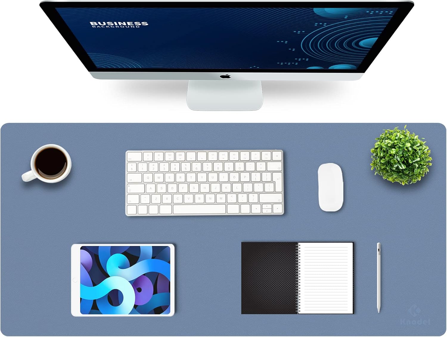 K KNODEL Large Desk Mat, Office Desk Pad, Computer Desk Mat, Laptop Mat ...